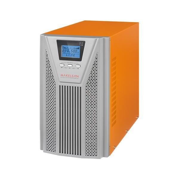 MAKELSAN On-Line Powerpack SE 3KVA 1F/1F 4-8 Dk 6x7AH Akülü UPS