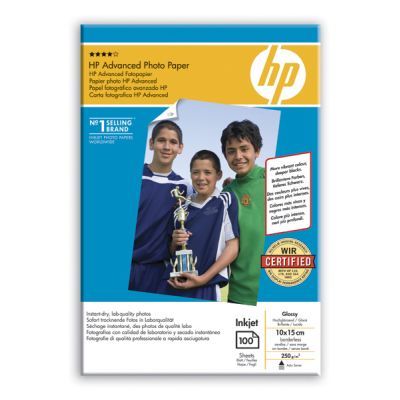 HP Parlak Fotoğraf Kağıdı 100 yaprak 10-15