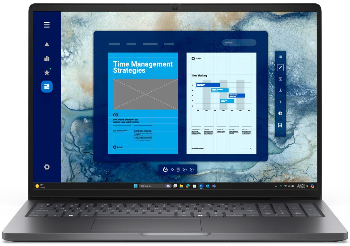 DELL Pro 16 Core Ultra 5 235U 4.9 Ghz 16GB 512GB SSD 16" Win 11 Pro