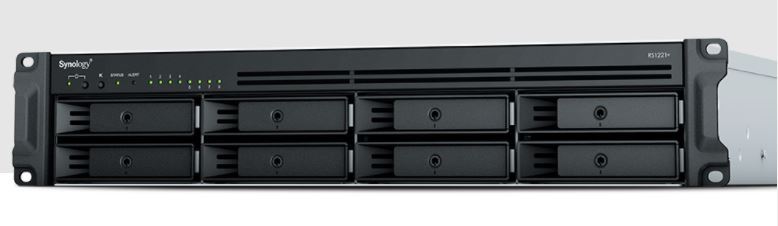 SYNOLOGY RS1221RPPLUS NAS RACK 8AD 3 5DISK DESTEKLI STORAGE