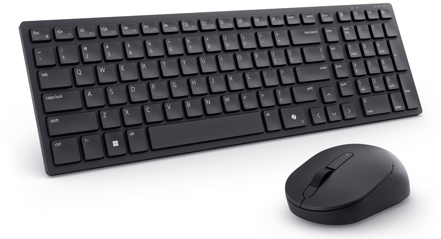 DELL Silent Keyboard and Mouse - KM555 - Turkish QWERTY