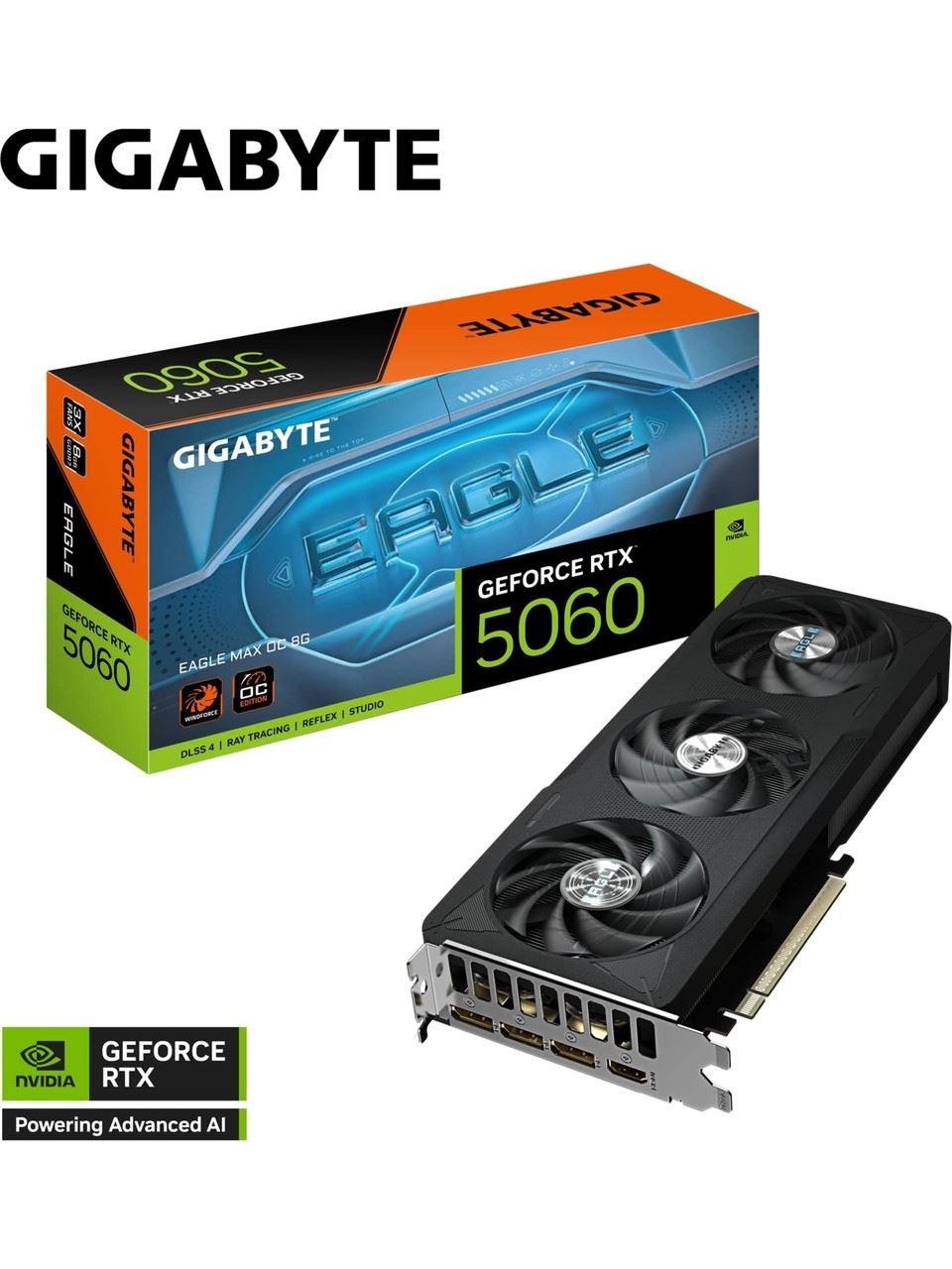 GIGABYTE VGA RTX5060 EAGLE MAX OC 8GB 256B DDR7