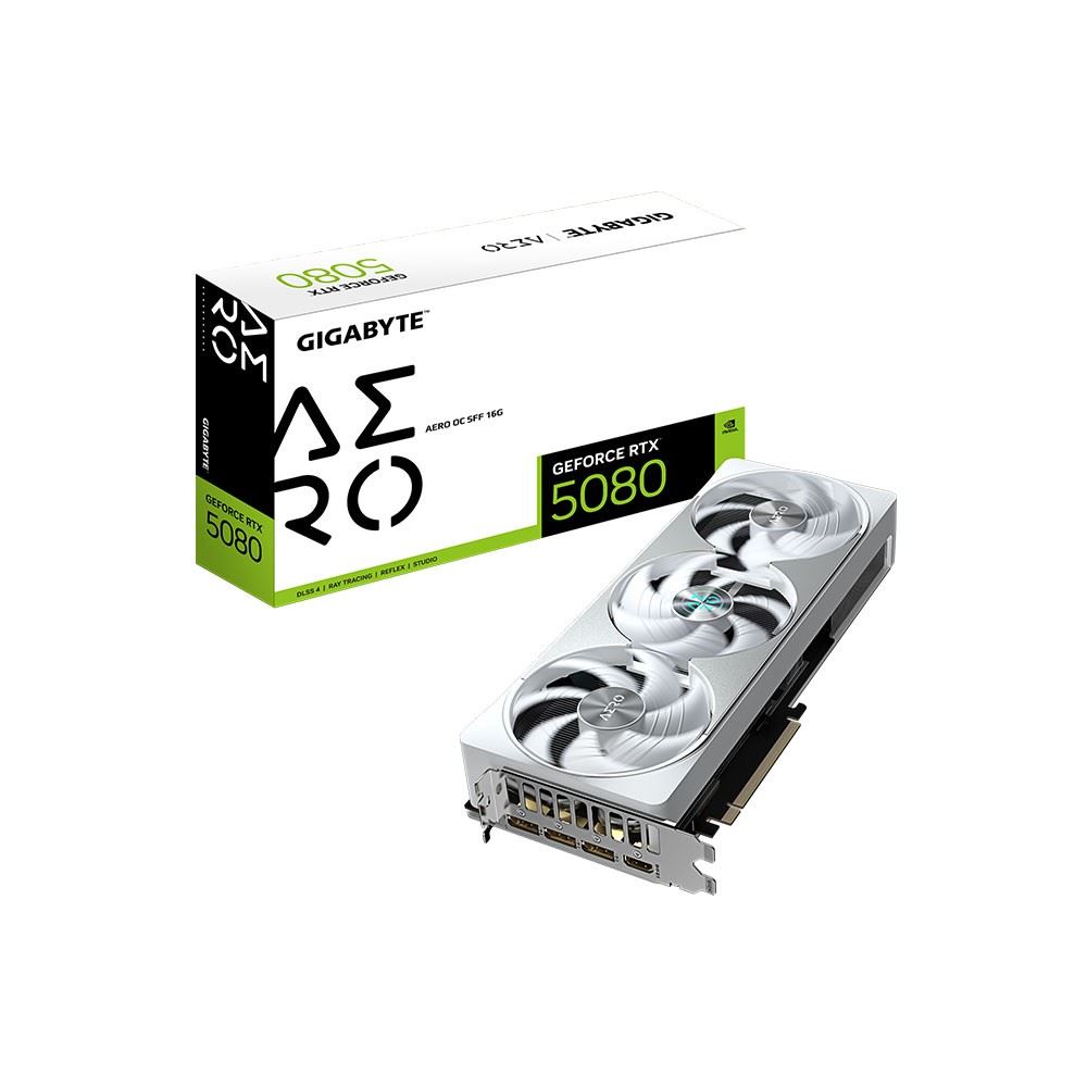 GIGABYTE VGA RTX5080 AERO OC 16GB 256B GDDR7 DP-HDMI EKRAN KARTI
