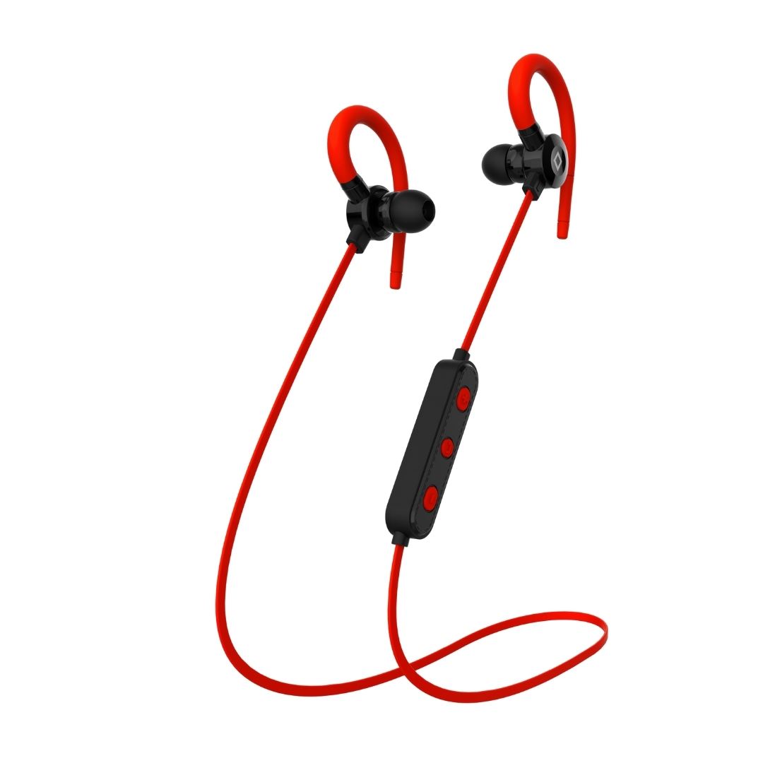 THNT_VANDR VR10 Neckband Kırmızı Bluetooth 5.0 boyun bandı