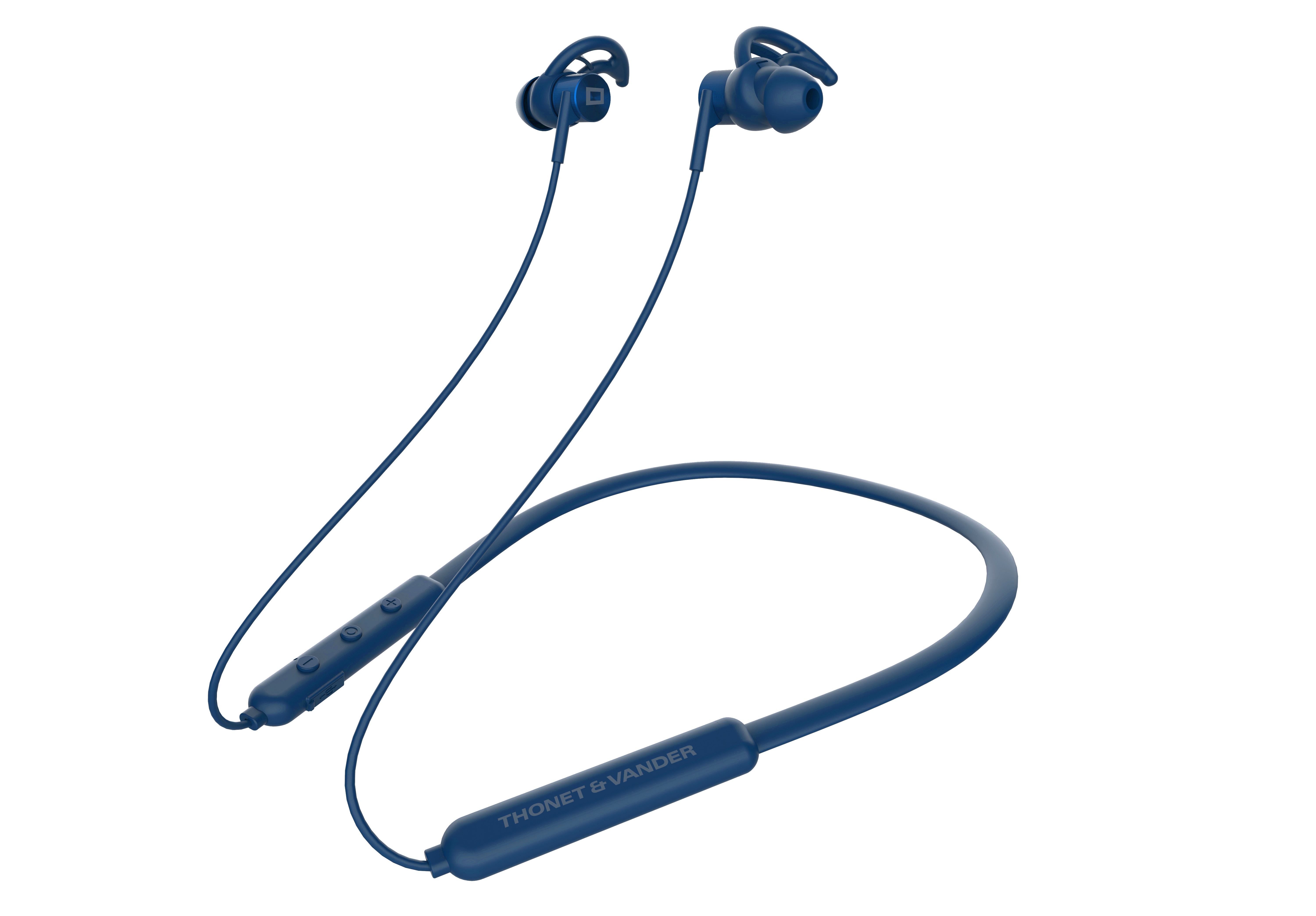 THNT_VANDR VR100 Neckband Mavi Bluetooth 5.0 boyun bandı