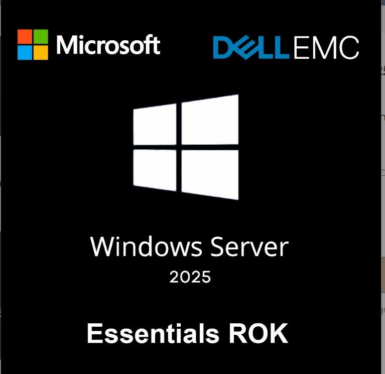 DELL Windows Server 2025 Essentials EditionROK10CORE for Distributor sale on