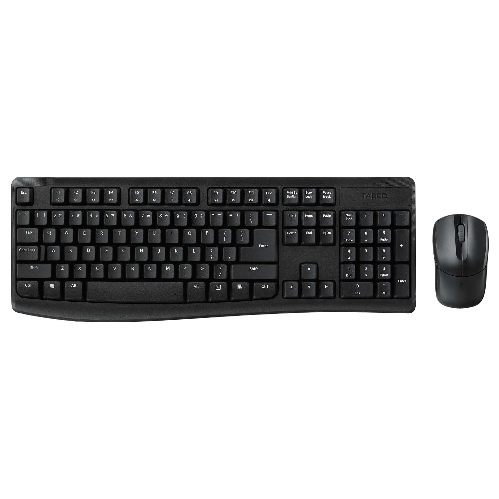 RAPOO X1800Pro WRL TR KLAVYE MOUSE SET SİYAH