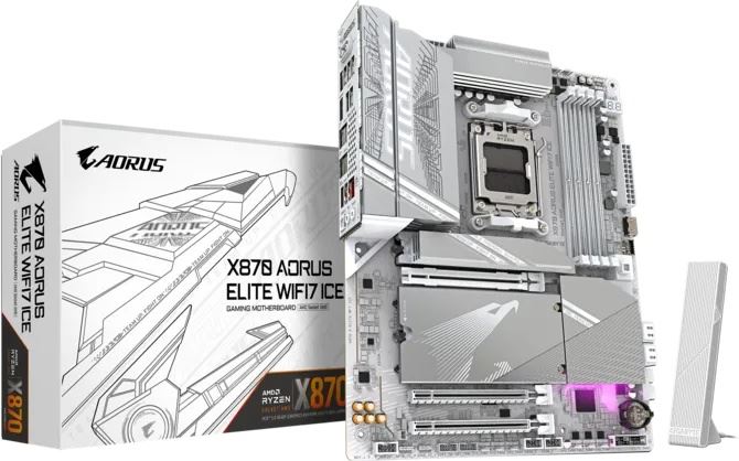 GIGABYTE X870-A-ELITE-WIFI7 8200 OC DDR5 AM5 M.2 HDMI-DP ATX ANAKART