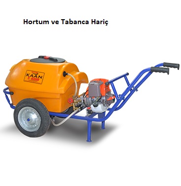 Kaan T60B Benzinli İlaçlama Makinesi 60 Lt Tekerlekli