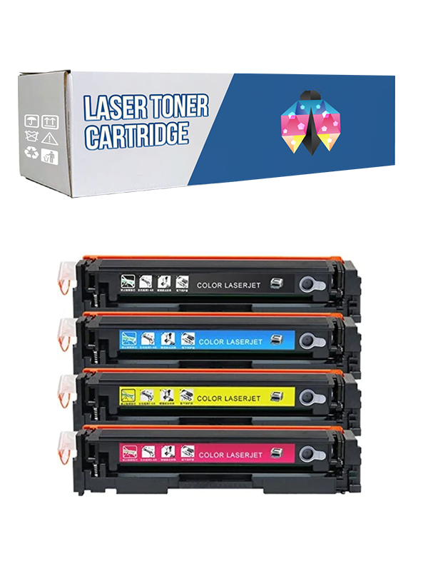 Safir Toner Canon CRG-055H i-Sensys MF-742Cdw CMYK 1 Set Çipsiz Muadil Toner