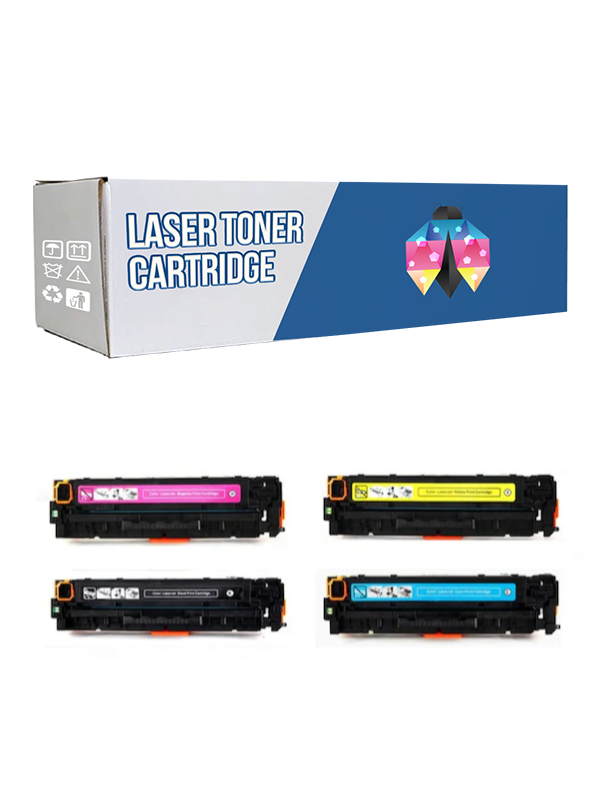 Safir Toner Canon CRG-067H / Canon i-Sensys MF-651Cw CMYK 1 Set Çipli Muadil Toner