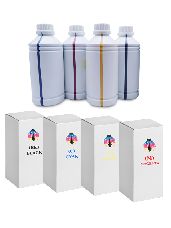 Safir Toner Epson Uyumlu Wf-7610Dwf 1 Litre Cmyk Muadil Mürekkep Seti