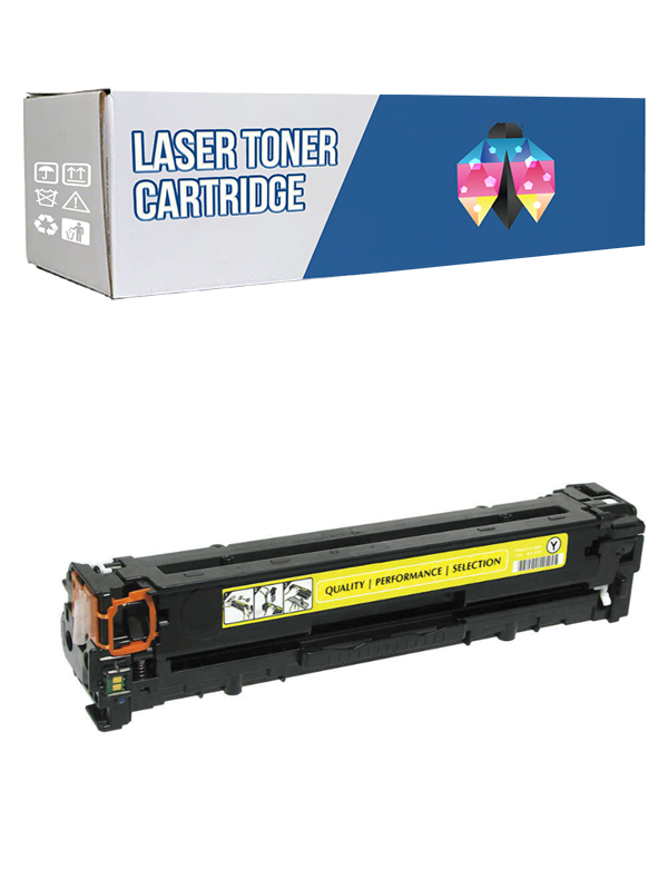 Safir Toner Hp 125A-CB542A Laserjet CM1312nfi Sarı 1.400 Syf Muadil Toner