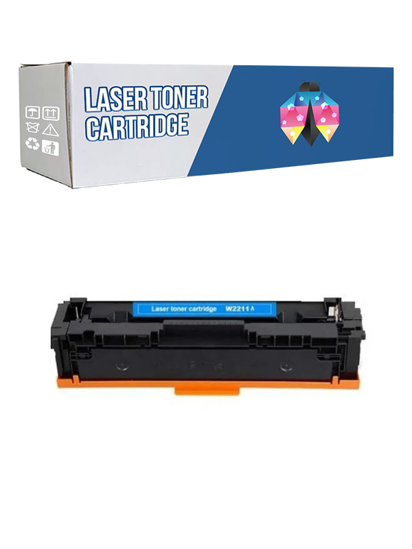 Safir Toner Hp 207X-W2211X Hp Color LaserJet Pro M255nw 1.250 Syf Mavi Çipsiz Muadil Toner