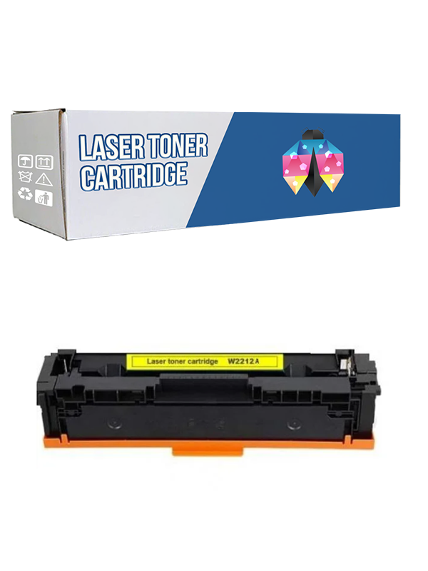 Safir Toner Hp 207X-W2212X Hp Color LaserJet Pro M255nw 1.250 Syf Sarı Çipsiz Muadil Toner