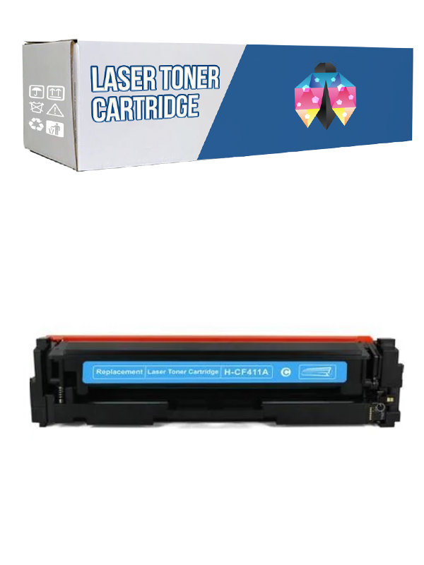 Safir Toner Hp Pro MFP M477dw 410A-CF411A 2,300 Syf Mavi Muadil Toner