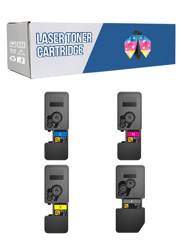 Safir Toner Kyocera ECOSYS M5521cdw TK-5230 CMYK 1 Set Muadil Toner