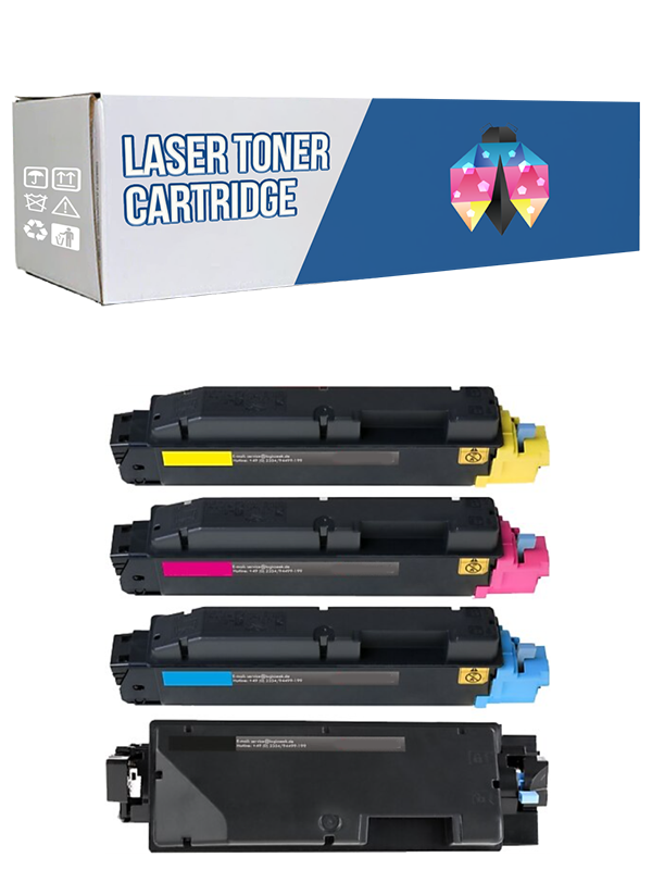Safir Toner Kyocera Taskalfa 352ci TK-5345 Cmyk 1 Set Muadil Toner