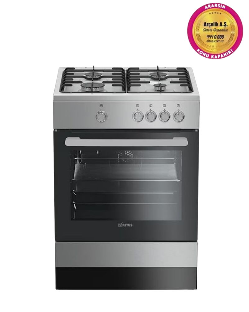 Altus AL 555 GSD 65 lt Gri Ocaklı Fırın