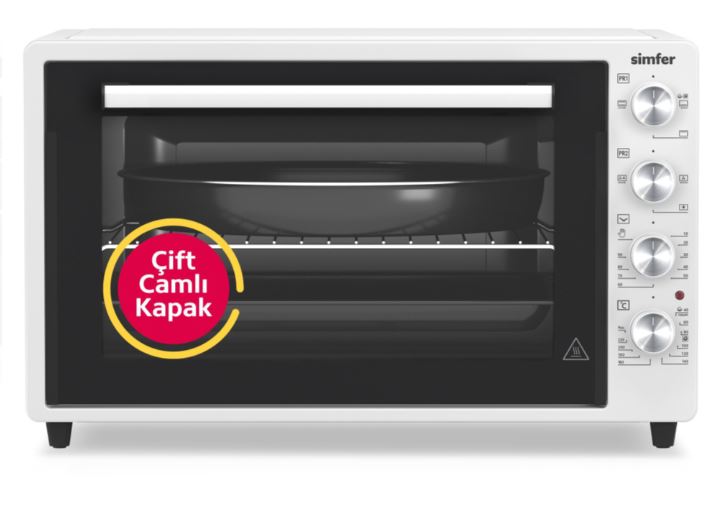Simfer M-7032 Beyaz 70 lt Midi Fırın
