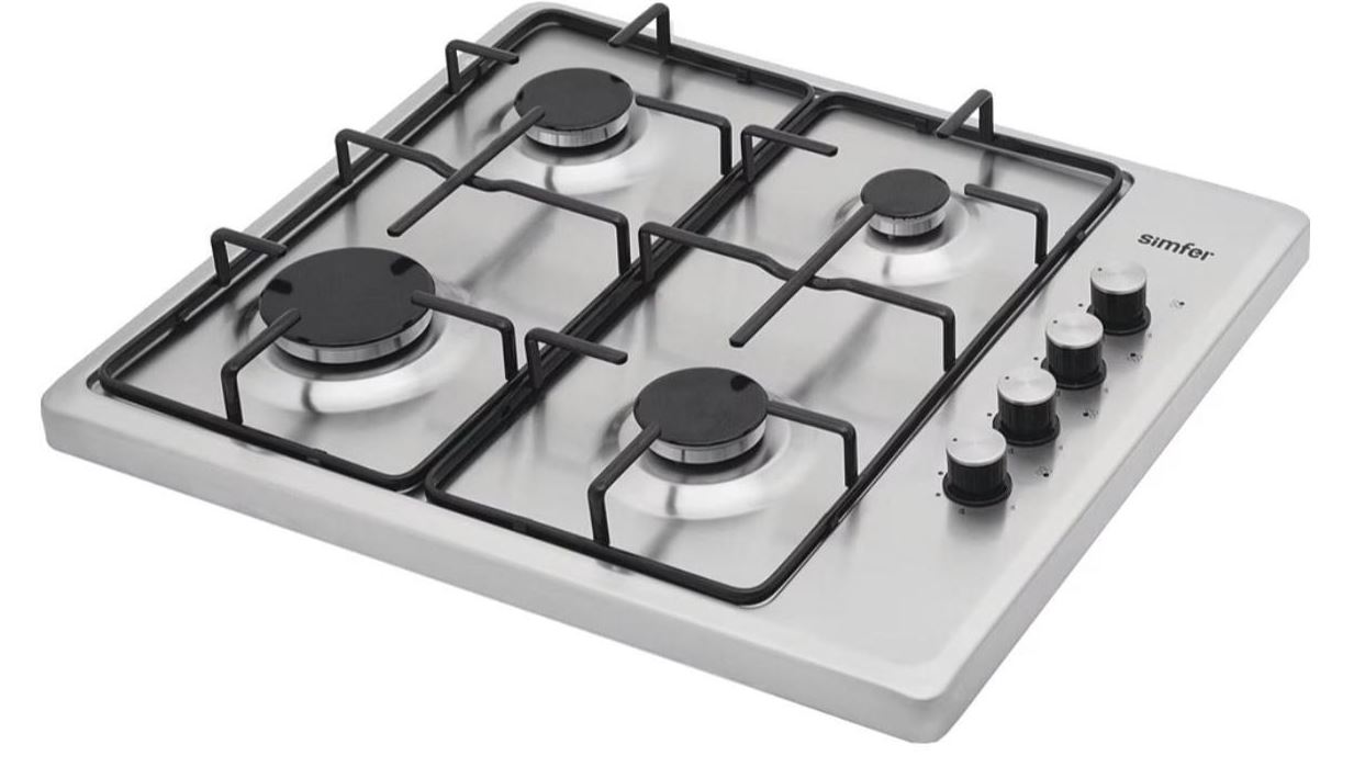 Simfer 3019-N Set Üstü İnox Emaye Ocak
