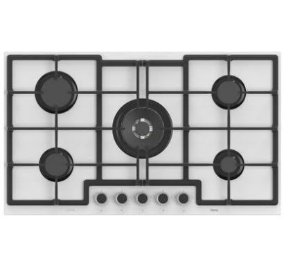 Ferre ED046 90 cm Wok Beyaz Ankastre Ocak