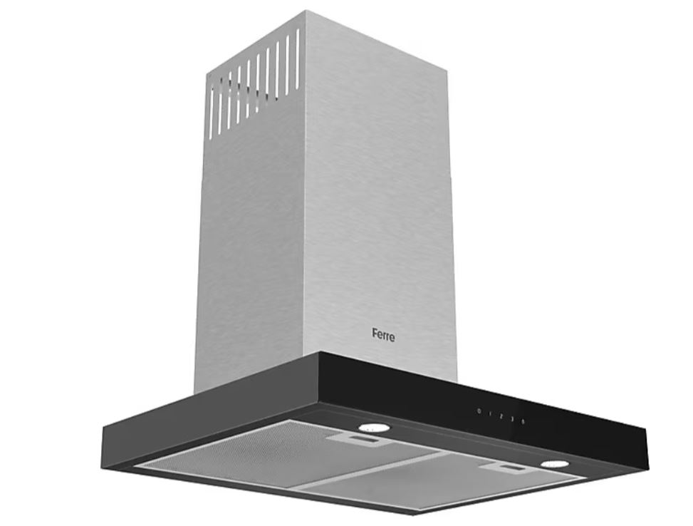 Ferre D100 Siyah Duvar Tipi Davlumbaz