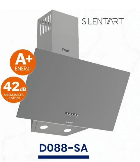 Ferre Silentart D088-SA Duvar Tipi Davlumbaz