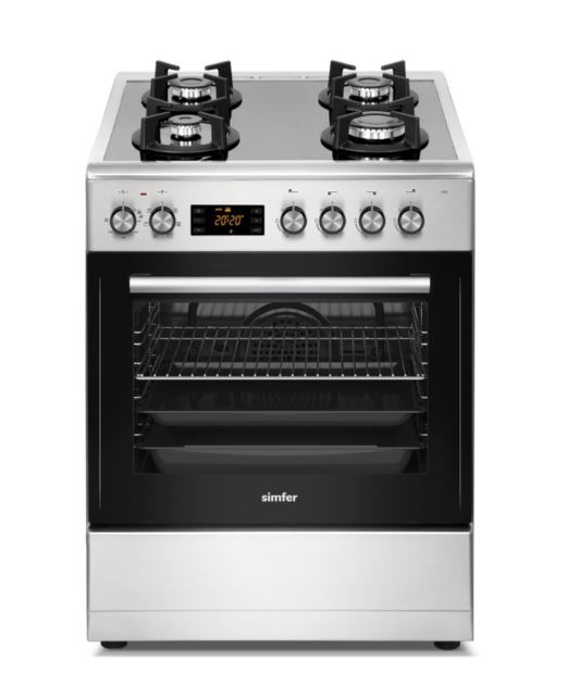 Simfer 1226 Multi Turbo Inox Ocaklı Fırın
