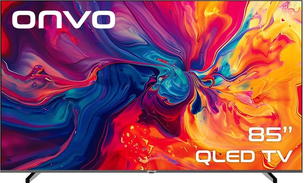 Onvo 85VQ90F2UA 85'' 216 Ekran Uydu Alıcılı 4K Ultra HD Google Smart QLED TV