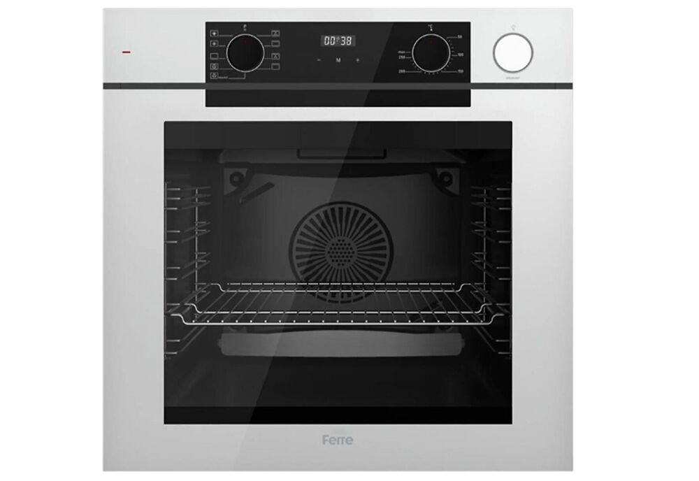 Ferre Fryart Steam QEP64CB Beyaz Ankastre Fırın