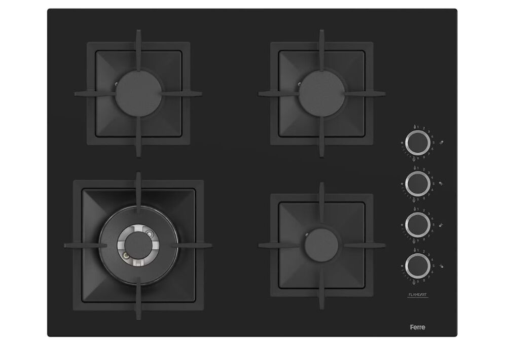 Ferre SC405 Flameart Siyah Ankastre Ocak