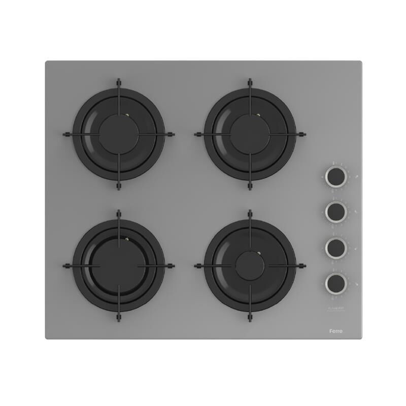 Ferre SS208 Gri Cam Ankastre Ocak