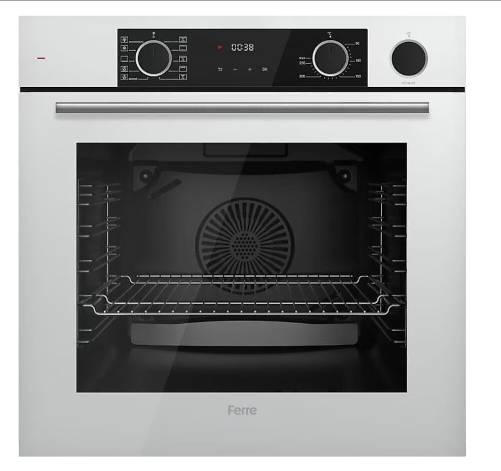 Ferre XE64CB SteamArt FryArt Beyaz Ankastre Fırın