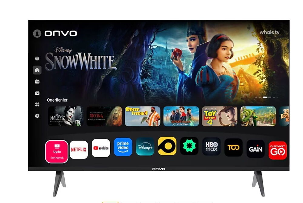 Onvo 43VQ80F2FA Full HD 43'' 109 Ekran Uydu Alıcılı Smart QLED TV
