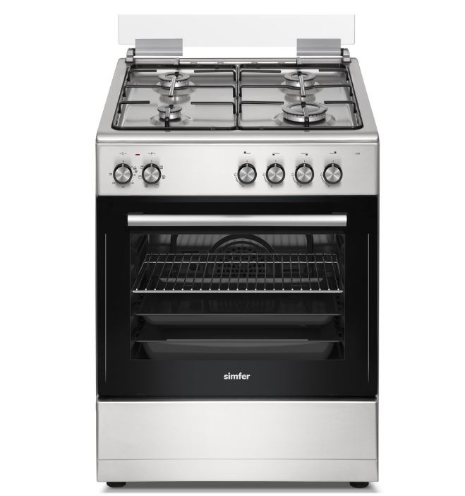Simfer 1245 Inox Ocaklı Fırın