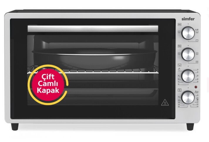 Simfer 7033 Inox 70 lt Turbo Midi Fırın