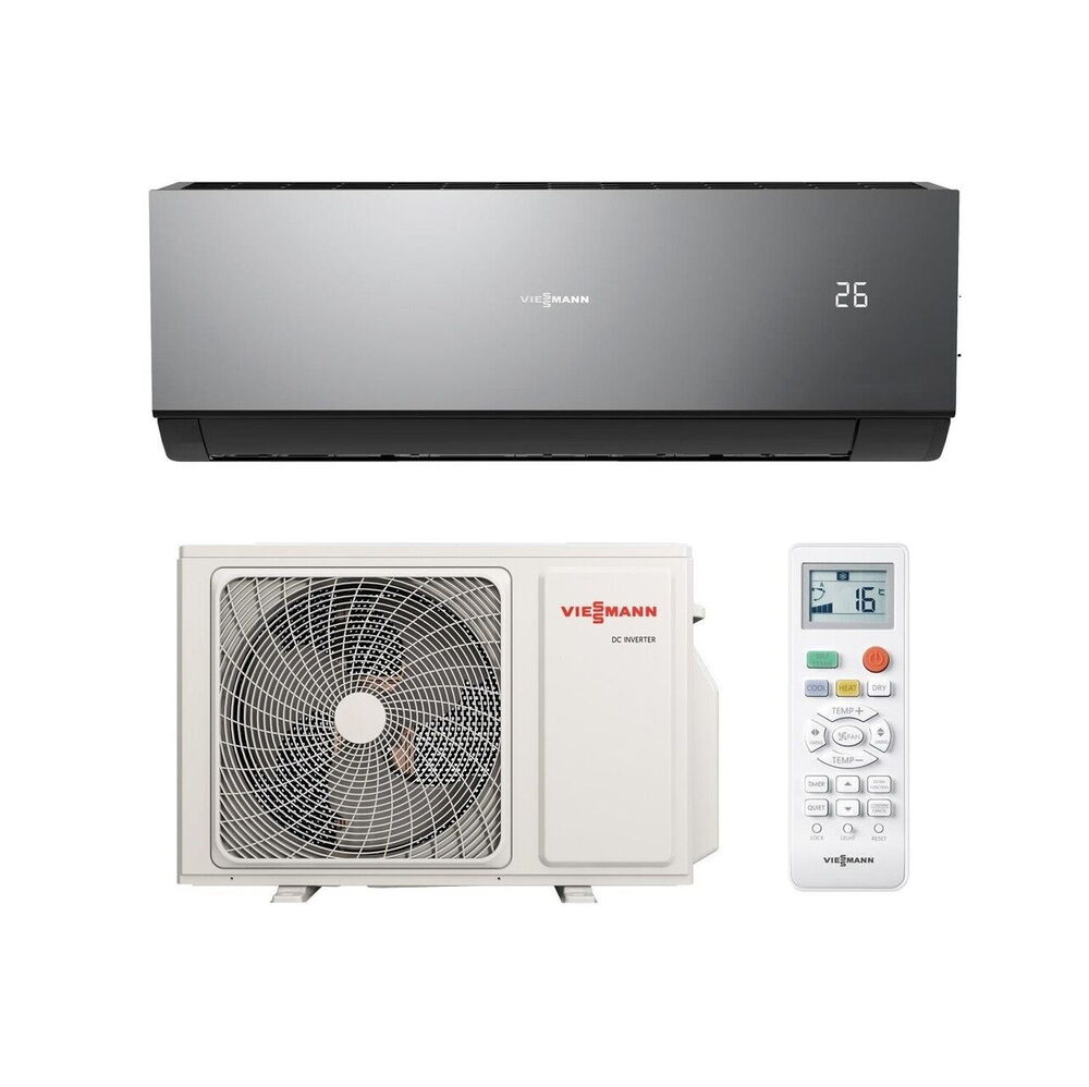 Viessmann Vitoclima 200-S/HE Trend Black SWAA200MHA035 A++ 12000 BTU Inverter Duvar Tipi Klima