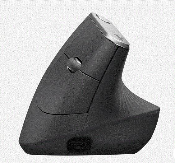 LOGITECH MX Vertical Gelişmiş Ergonomik Kablolu-kablosuz 4000DPI Siyah Mouse