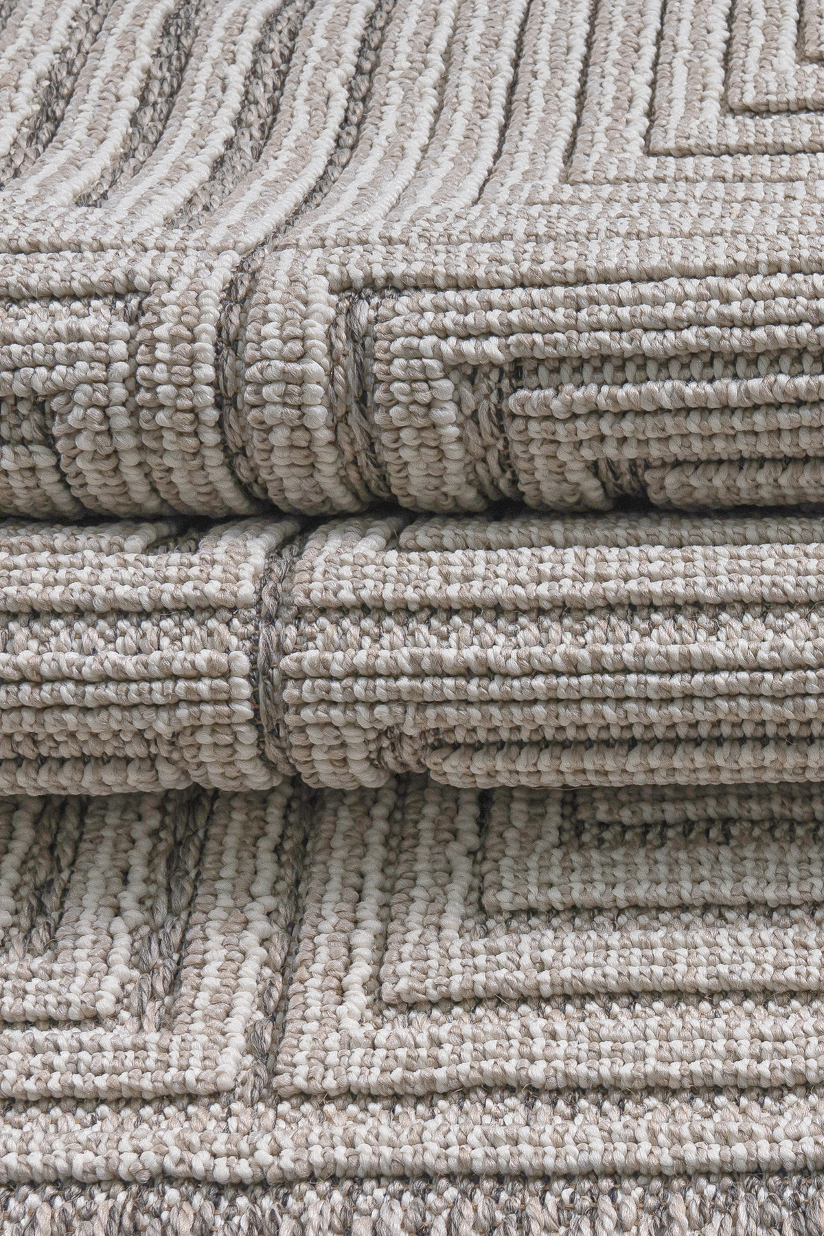 Bukleli ve Sisal Modern İskandinav Makine Halısı Yolluk Antre Mutfak Salon Oturma Odası Koridor view 5