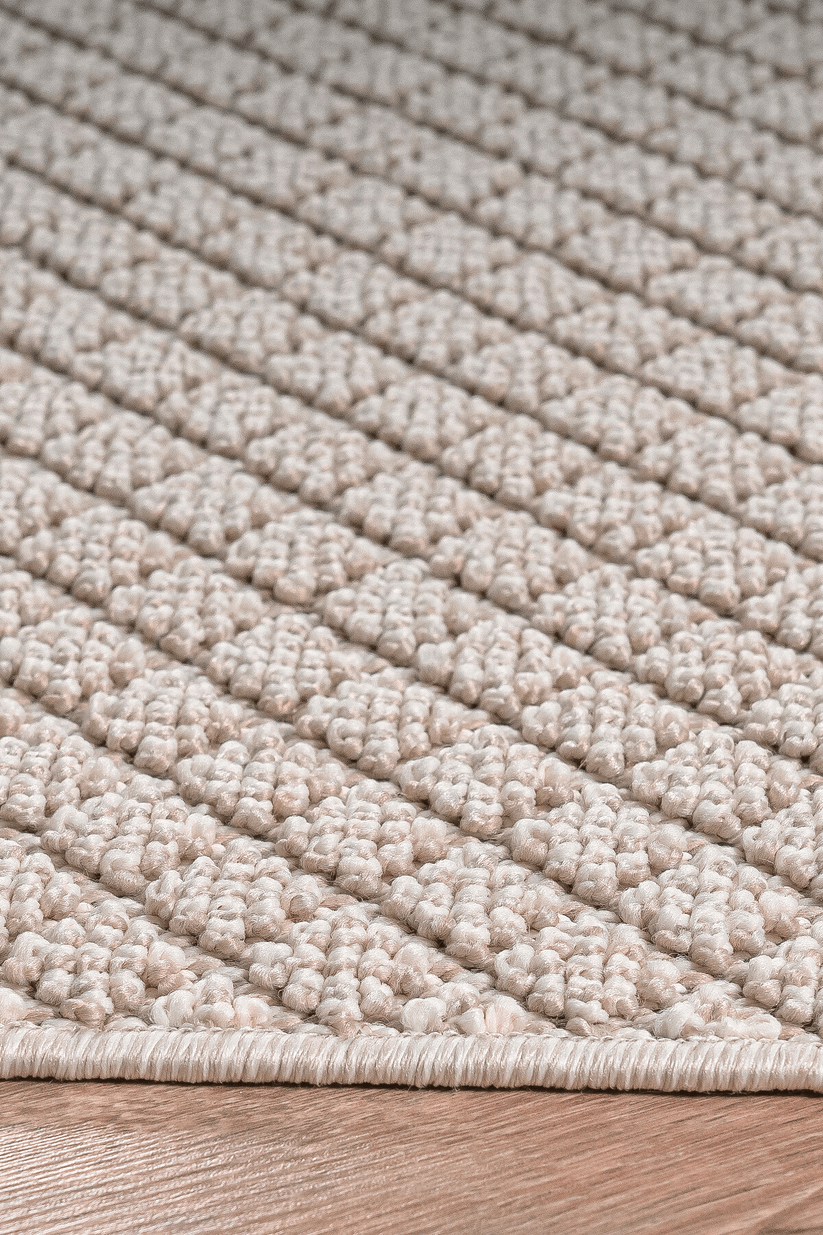 Bukleli Modern Iskandinav Makine Halısı Yolluk Mutfak Salon Oturma Odası Koridor Antre Balkon Sisal view 4