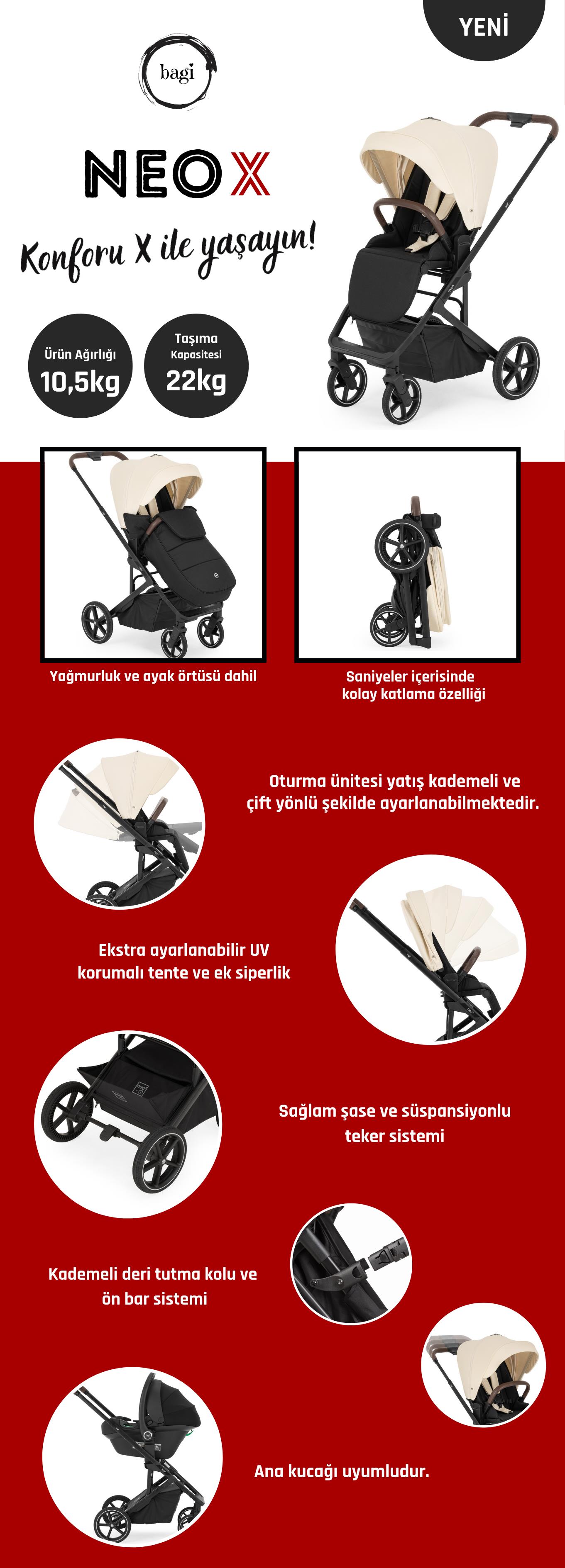 Bagi Neo X Bebek Arabası