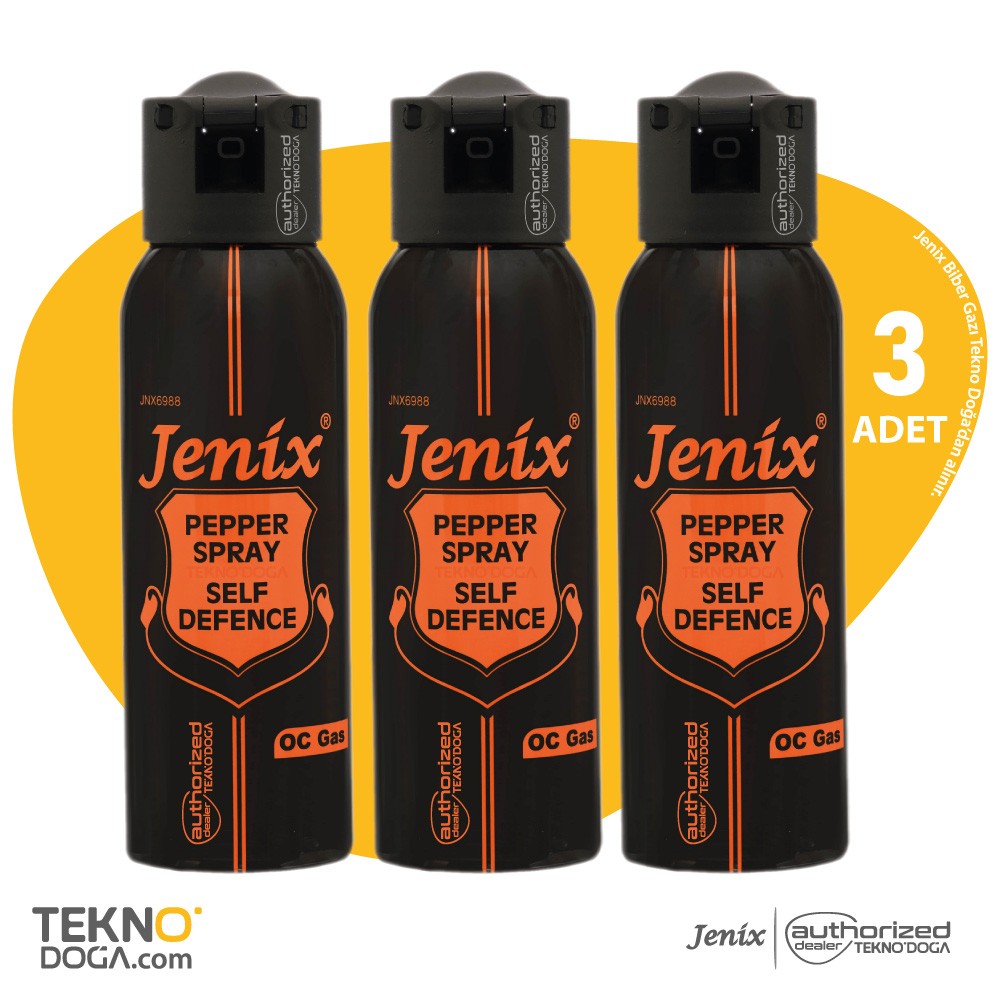 Jenix 100ml OC Biber Gazı 3 Adet