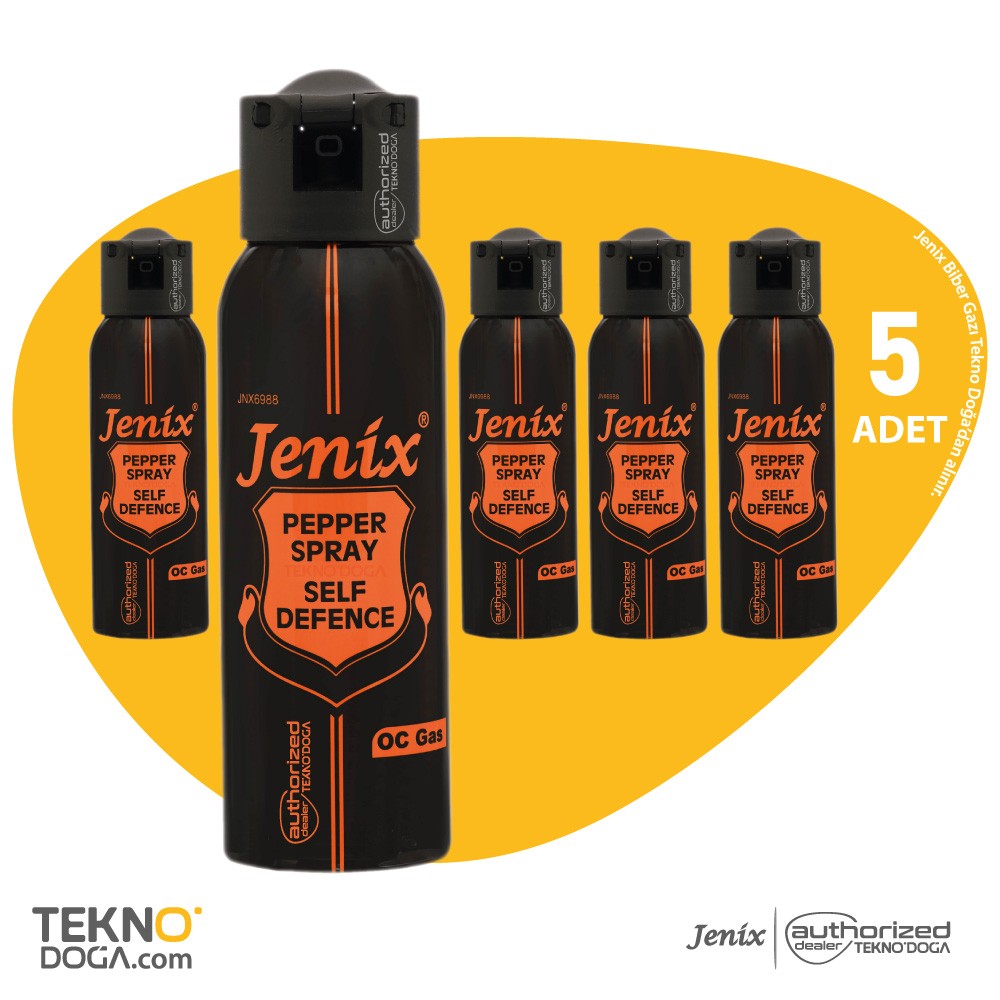 Jenix 100ml OC Biber Gazı, Vahşi Hayvan Kovucu