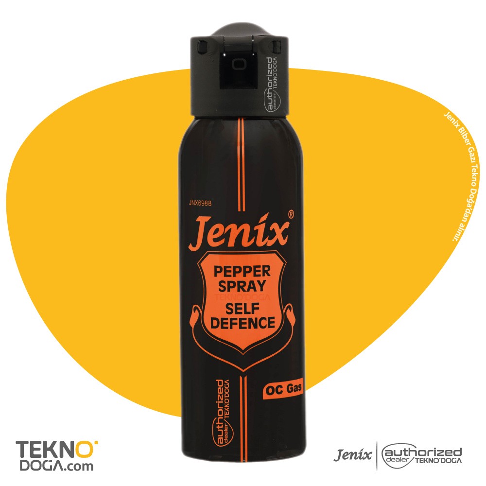 Jenix 100ml OC Biber Gazı, Vahşi Hayvan Kovucu Sprey