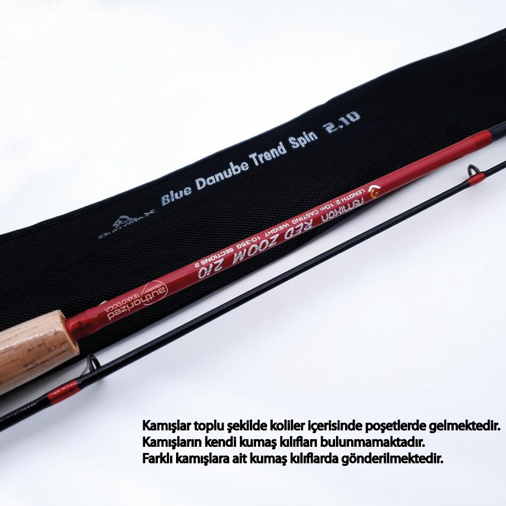Remixon Red Zoom 270cm 10-35g 2 Parça Spin Kamışı