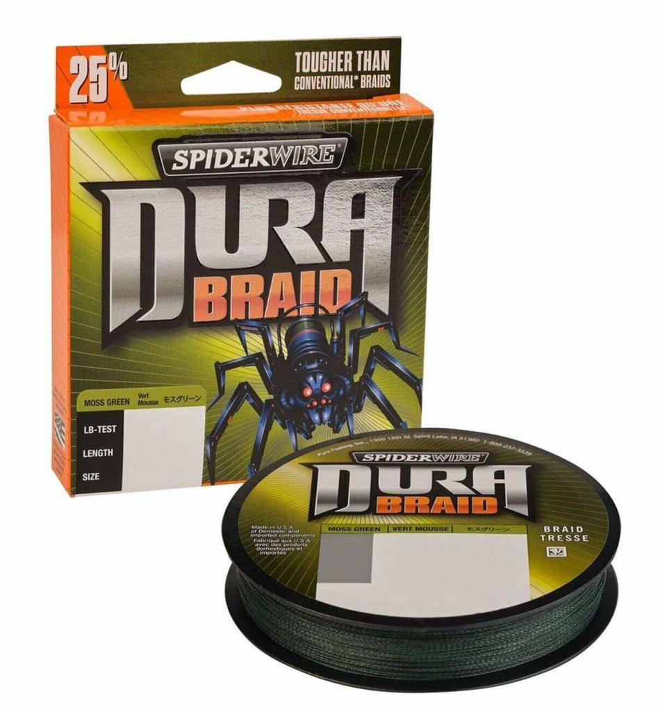 SpiderWire Dura Braid 275m Örgü İp Misina Moss Green