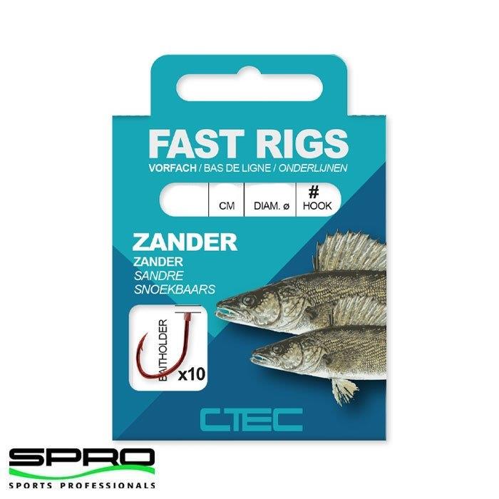 SPRO C-TEC Zander (Sudak) Levrek Hazır İğne Takımı No: 4