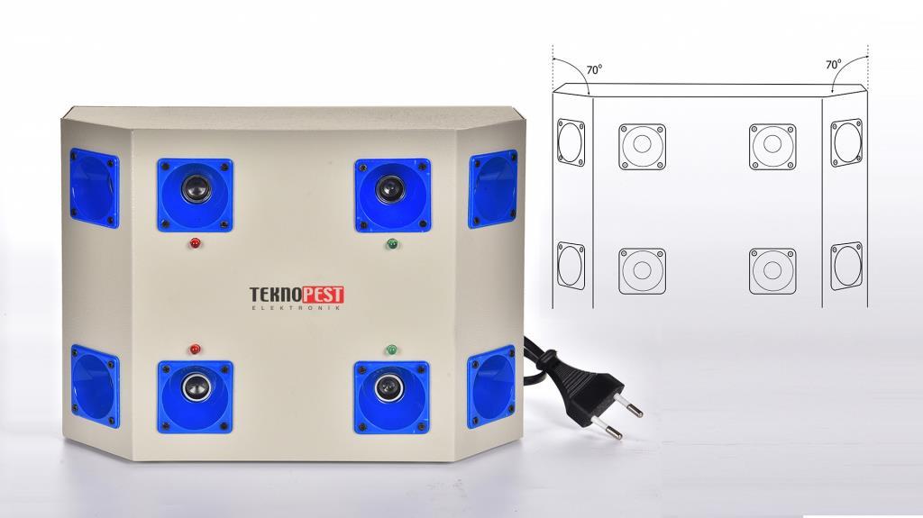 TEKNOPEST TP-250 Ultrasonik Fare ve Haşere Kovucu