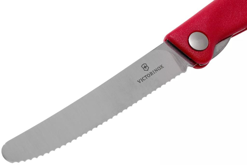 Victorinox 11cm Kırmızı Katlanabilir Domates Bıçağı 6.7831.FB